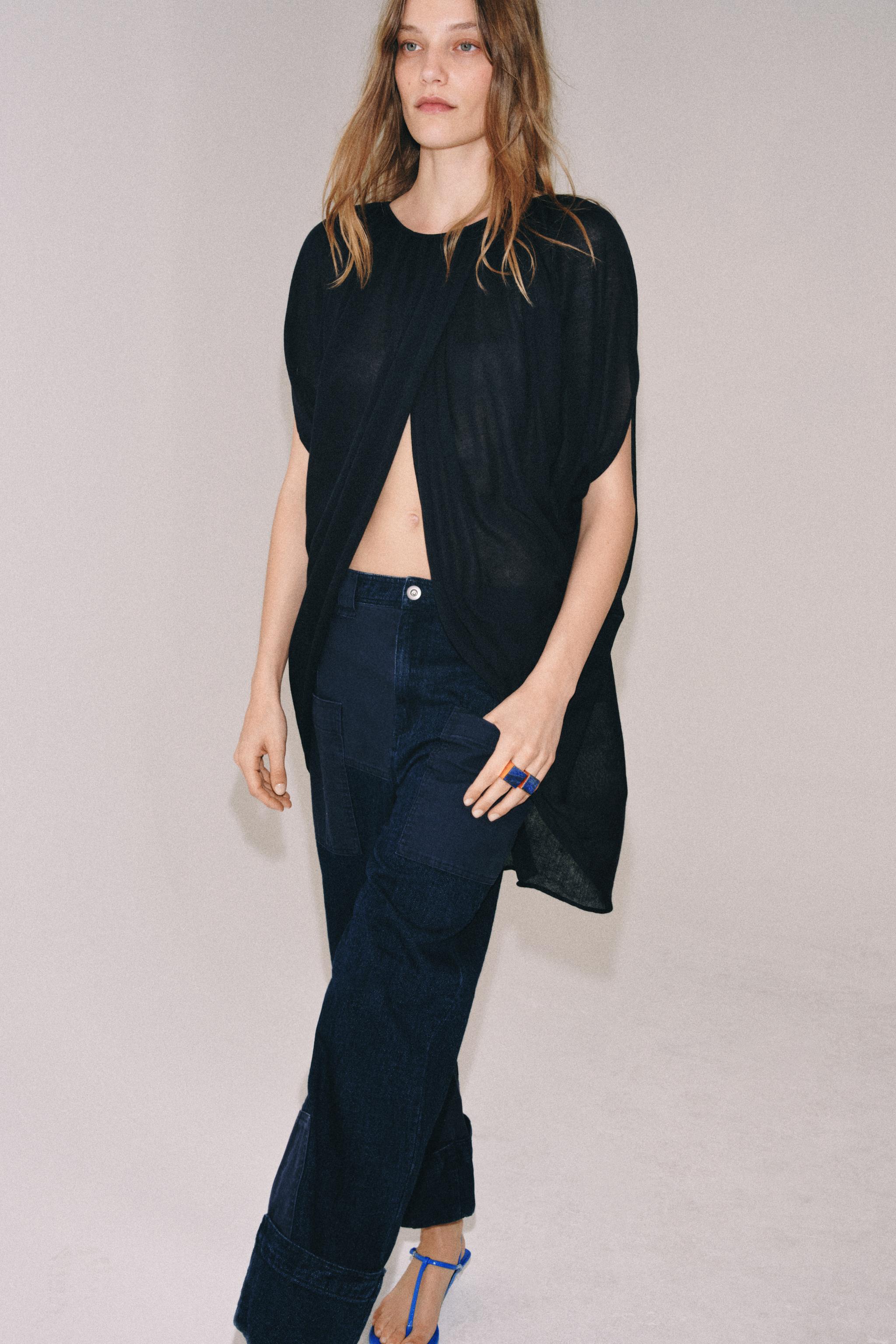 ZW COLLECTION COMBINATION POCKET PANTS